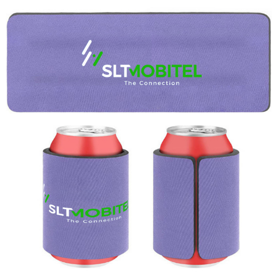 Picture of Full Color Slap Wrap Neoprene Can Holder