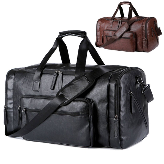 Picture of PU LEATHER TRAVEL DUFFEL BAG