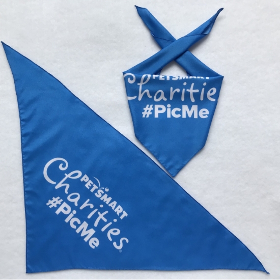 Picture of 25" COTTON PET TRIANGULAR BANDANA