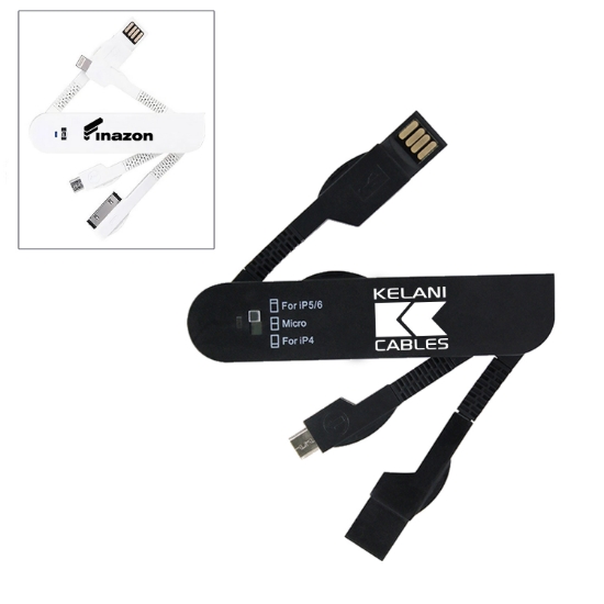 Picture of Swiss Army-Knife Folding Data Cable